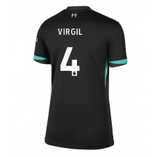 Liverpool Virgil van Dijk #4 Bortatröja Dam 2024-25 Korta ärmar